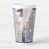 mug de latte style Noël  (Devant)