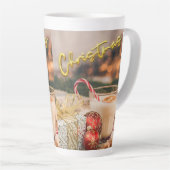 mug de latte style Noël (Angle droit)