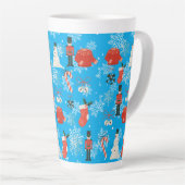 mug de latte style Noël (Angle droit)