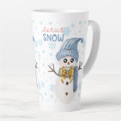 mug de latte style Noël (Angle droit)