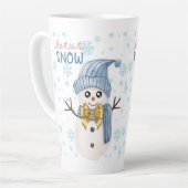mug de latte style Noël (Angle gauche)