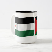 Mug de l'Autorité palestinienne Drapeau (Devant gauche)