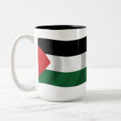 Mug de l'Autorité palestinienne Drapeau (Gauche)