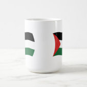 Mug de l'Autorité palestinienne Drapeau (Centre)