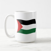 Mug de l'Autorité palestinienne Drapeau (Gauche)