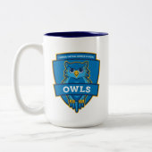 Mug de l'école FVMS (Marine) (Gauche)