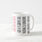 Mug de l'écrivain (Devant droit)