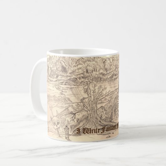 Mug de l'écrivain d'Imaginaire (Devant gauche)