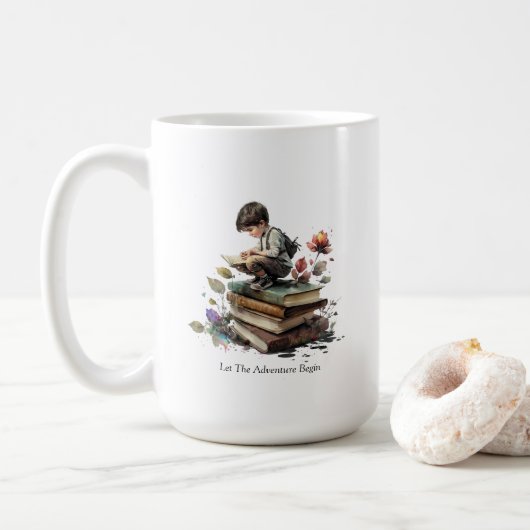 Mug de lecture (Avec donut)