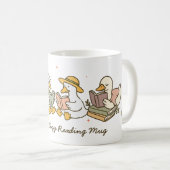Mug de lecture jolie oie (Devant droit)