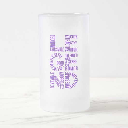 Mug de légende - choisir style et couleur (Centre)