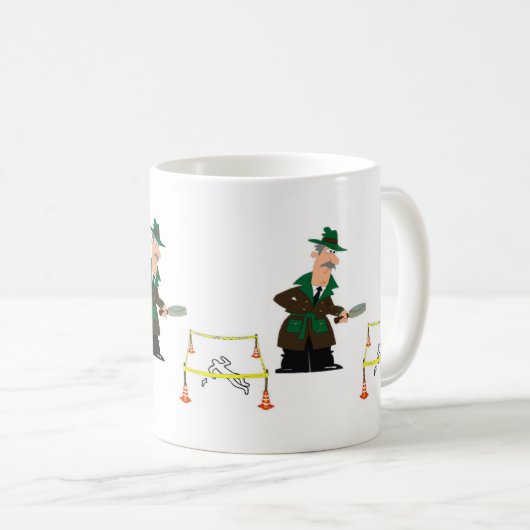 Mug de l'enquêteur (Devant droit)