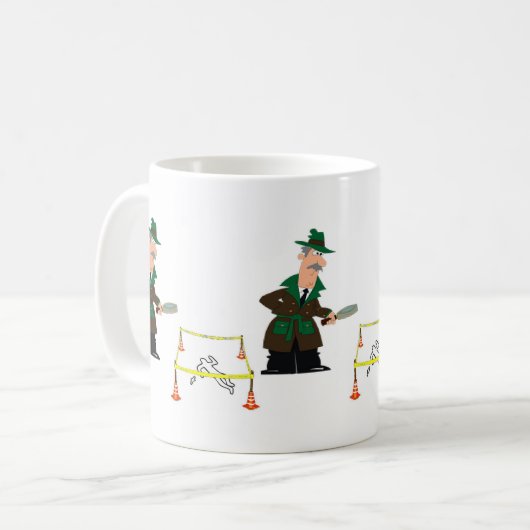 Mug de l'enquêteur (Devant gauche)