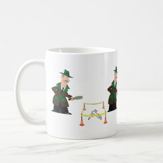 Mug de l'enquêteur (Gauche)