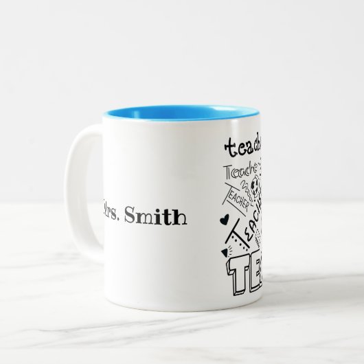 Mug de l'enseignant (Devant gauche)