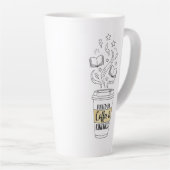 Mug de l'enseignant - Alimenté par café et généros (Angle droit)