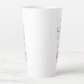 Mug de l'enseignant - Alimenté par café et généros (Devant)
