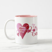 Mug de l'enseignant de la Saint-Valentin (Gauche)