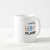 Mug de l'enseignant engagé, mariée (Devant droit)