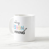 Mug de l'enseignant engagé, mariée (Devant gauche)