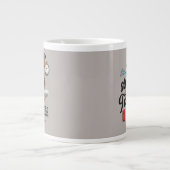 Mug de l'enseignant stressé drôle (Devant)