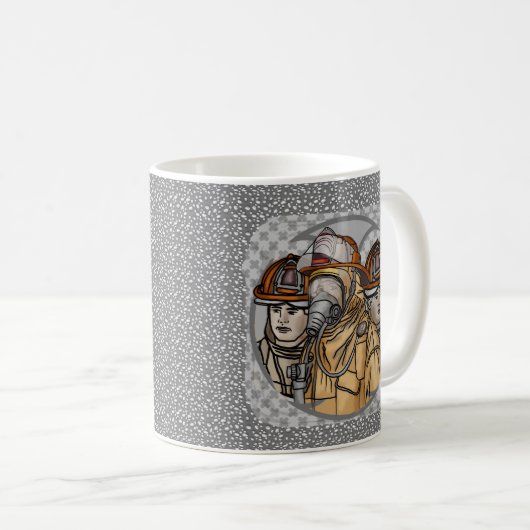 Mug de l'équipe de pompiers (Devant droit)