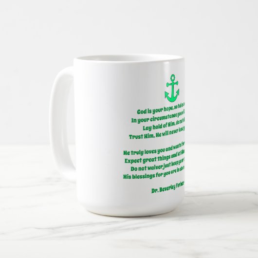 Mug de l'espoir classique (Devant gauche)