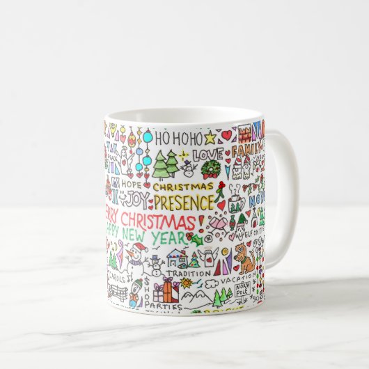 Mug de l'esprit de Noël (Devant droit)