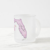 Mug de l'État/Floride/ville natale (Devant droit)