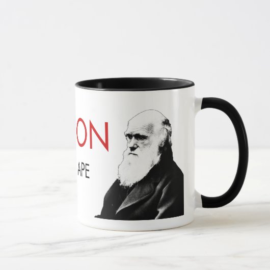 Mug de l'évolution drôle (Droite)