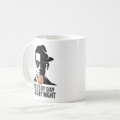 Mug de l'expert-comptable drôle actifs alibis vrai (Devant gauche)