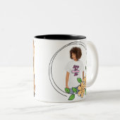Mug de l'héritage de l'enseignant retraité (Devant droit)