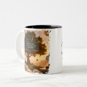 Mug de l'héritage de l'enseignant retraité (Devant gauche)