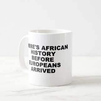 Mug de l'histoire africaine