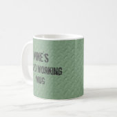 Mug de l'homme - couleur personnalisée (Devant gauche)