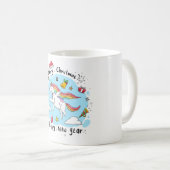 Mug de licorne magique de Noël (Devant droit)