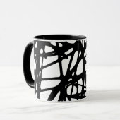 Mug de lignes interconnectées (Devant gauche)