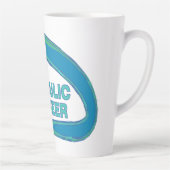 Mug de l'ingénieur hydraulique à vague bleue (Droite)