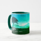 Mug de l'instructeur de médiation de Reiki Naturel (Devant gauche)