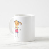 Mug de l'oeuvre de votre enfant (Devant gauche)