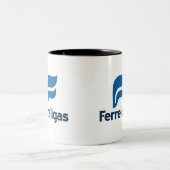 Mug de logo à deux tons (Centre)