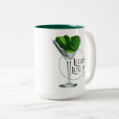 Mug de logo à deux tons 15 oz (Devant droit)