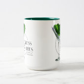 Mug de logo à deux tons 15 oz (Centre)