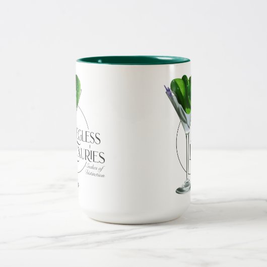 Mug de logo à deux tons 15 oz (Centre)