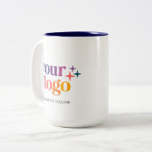 Mug de logo commercial Promo personnalisé (Devant gauche)