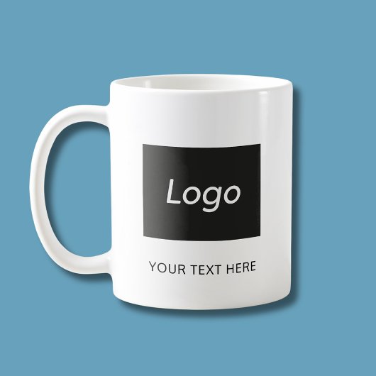 Mug de logo de l'entreprise