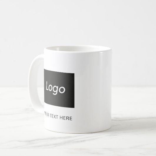 Mug de logo de l'entreprise (Devant gauche)