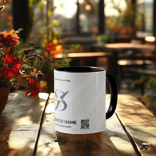 Mug de logo d'entreprise personnalisé - Marque per