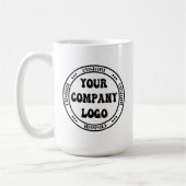 Mug de logo d'entreprise personnalisé pour les emp (Gauche)
