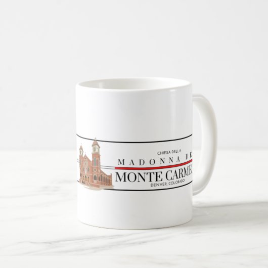 Mug de logo OLMC (couleur complète) (Devant droit)